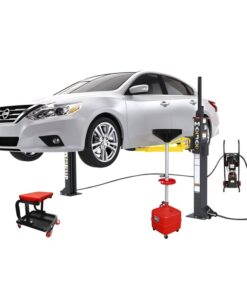 M7K-110V Deluxe Package MaxJax M7K Deluxe Portable car lift package 7,000 lb lift system